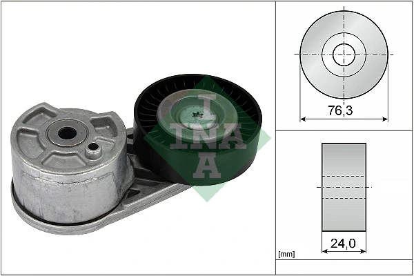 Belt Tensioner, V-ribbed belt
